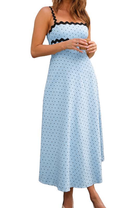 Robe à bretelles en dentelle – Femme – Style européen et américain
