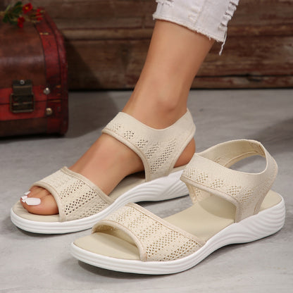 Sandales à plateforme grande taille à brides – style décontracté et tendance